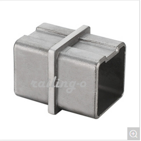 Square tube connector 180 degree