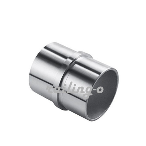 Round tube connector 180 degree