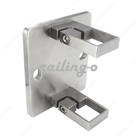 Square Fascia Mount Brackets for Square Baluster Post