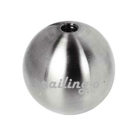 Threaded hollow ball