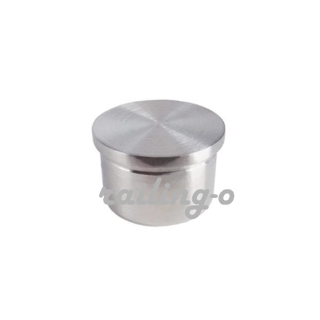 ROUND TUBE FLAT END CAP