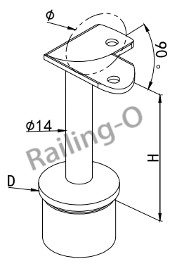 Handrail support