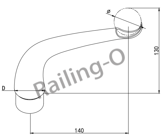 Handrail support