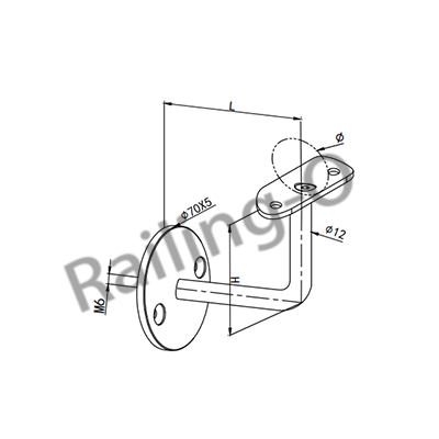 Wall Glass Bracket