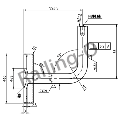 Wall Glass Bracket