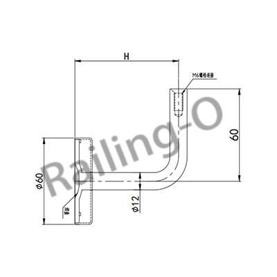 Wall Glass Bracket