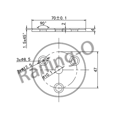 Wall Glass Bracket