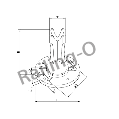 Adjustable Base Flange