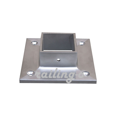 Stainless Steel Wall Mount Flange Fixing Bracket for Modular Balustrade