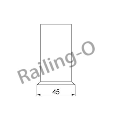 Square Tube Long Base Plate