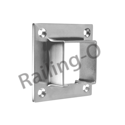 SQUARE TUBE WALL FLANGE FOR STAINLESS STEEL RAILING