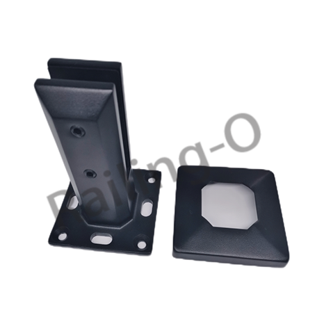 BALUSTRADE SPIGOT SQUARE FLANGED ADJUSTABLE 160MM