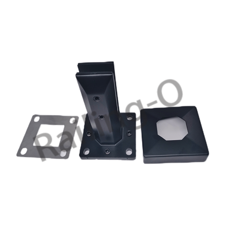 BALUSTRADE SPIGOT SQUARE FLANGED 203MM