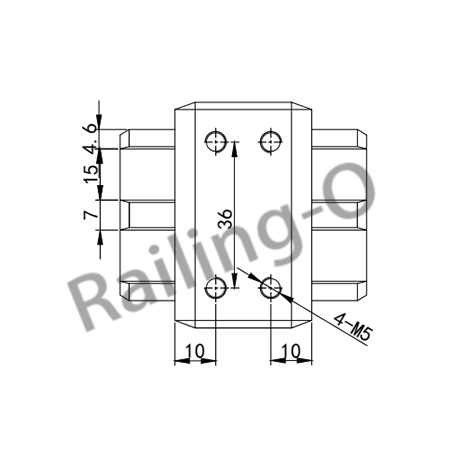 50X10MM SYSTEM  BALUSTRADE