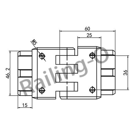 50X10MM SYSTEM  BALUSTRADE