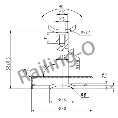 Wall Glass Bracket