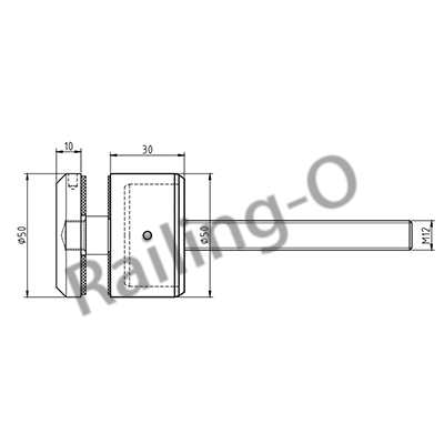 50MM OD Glass Holder