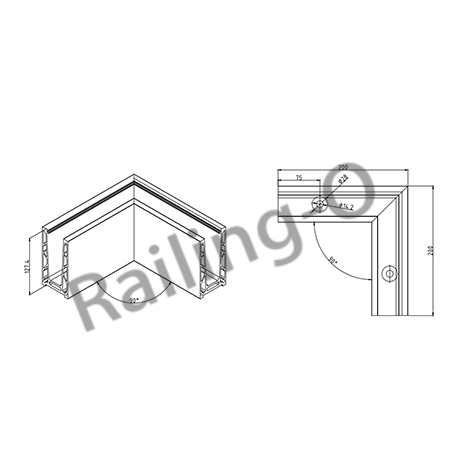 HOLLOW CORNER FOR GROUND