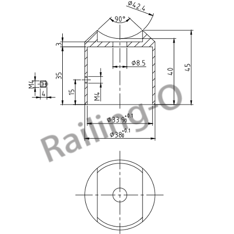 Handrail support