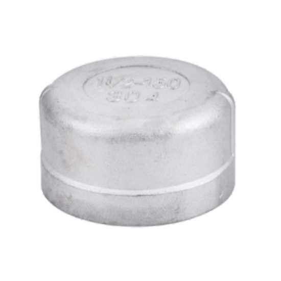 Round tube cap