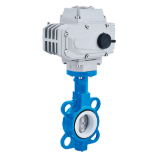 D971X-16 Electric tetrafluoro butterfly valve