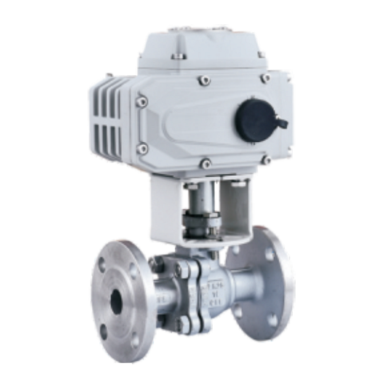 Q941F-16P Electric flange ball valve