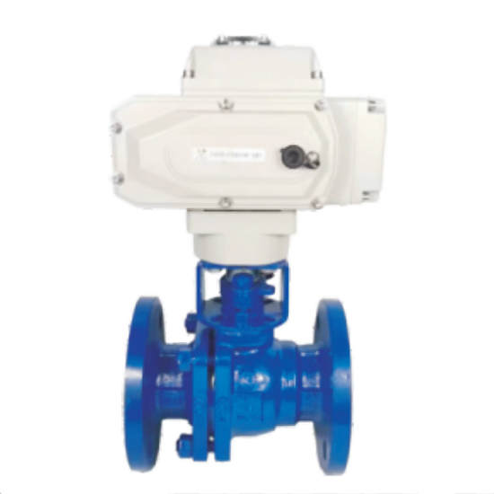 D971X-16Q Electric fluorine lined ball valve