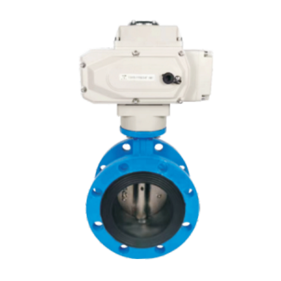 D941X-16P Electric soft seal flange butterfly valve