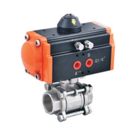 Q611F-16P Pneumatic wire snap ball valve