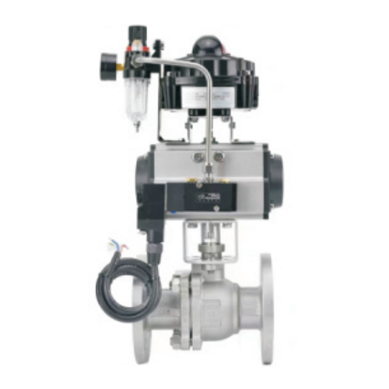 ZSHO-16P High temperature steam explosion-proof pneumatic ball valve