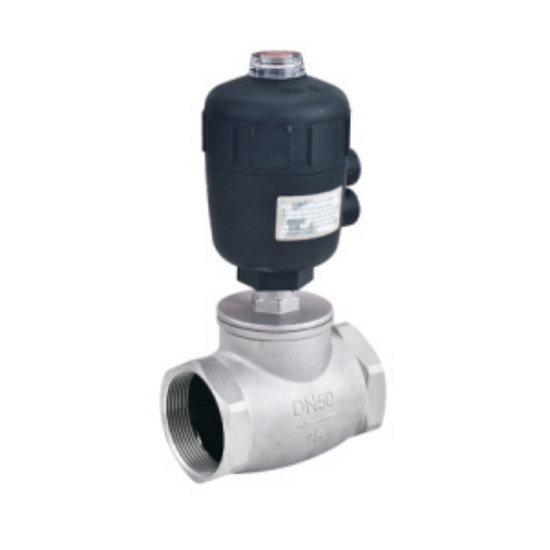 T-angle seat valve