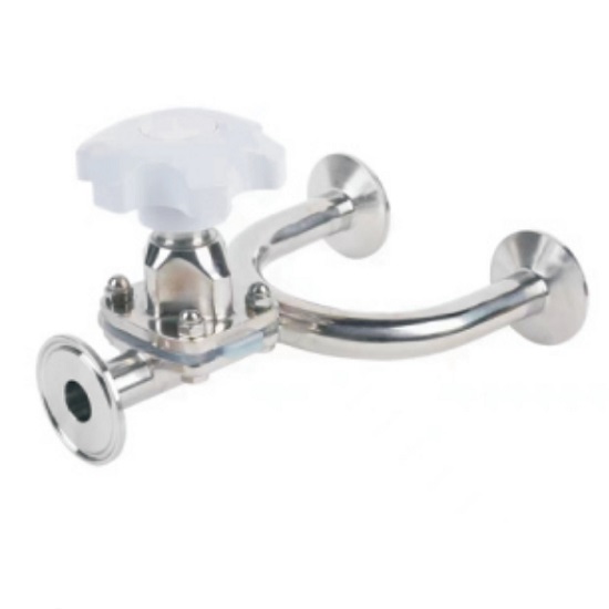 Hygienic U-diaphragm valve
